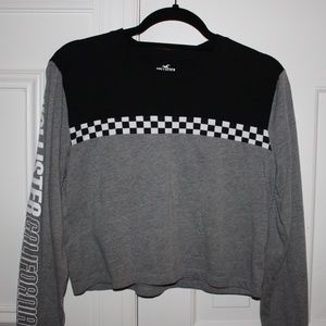 Hollister Cropped, Long Sleeve T-Shirt